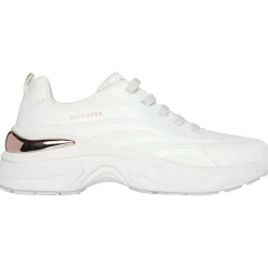 Women's Wide Fit Skechers 177575 Hazel Step N Flow Trainers