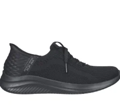 Women's Wide Fit Skechers 149710 Slip-ins Ultra Flex 3.0 Brilliant Trainers