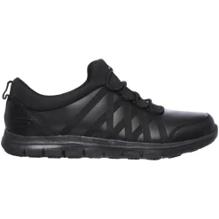 Women's Wide Fit Skechers 77283EC Ghenter Dagsby Occupational Trainers