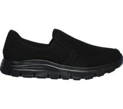 Women's Wide Fit Skechers 76580EC Cozard SR Occupational Trainers