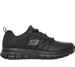 Women's Wide Fit Skechers 76576EC Sure Track Erath Occupational Trainers