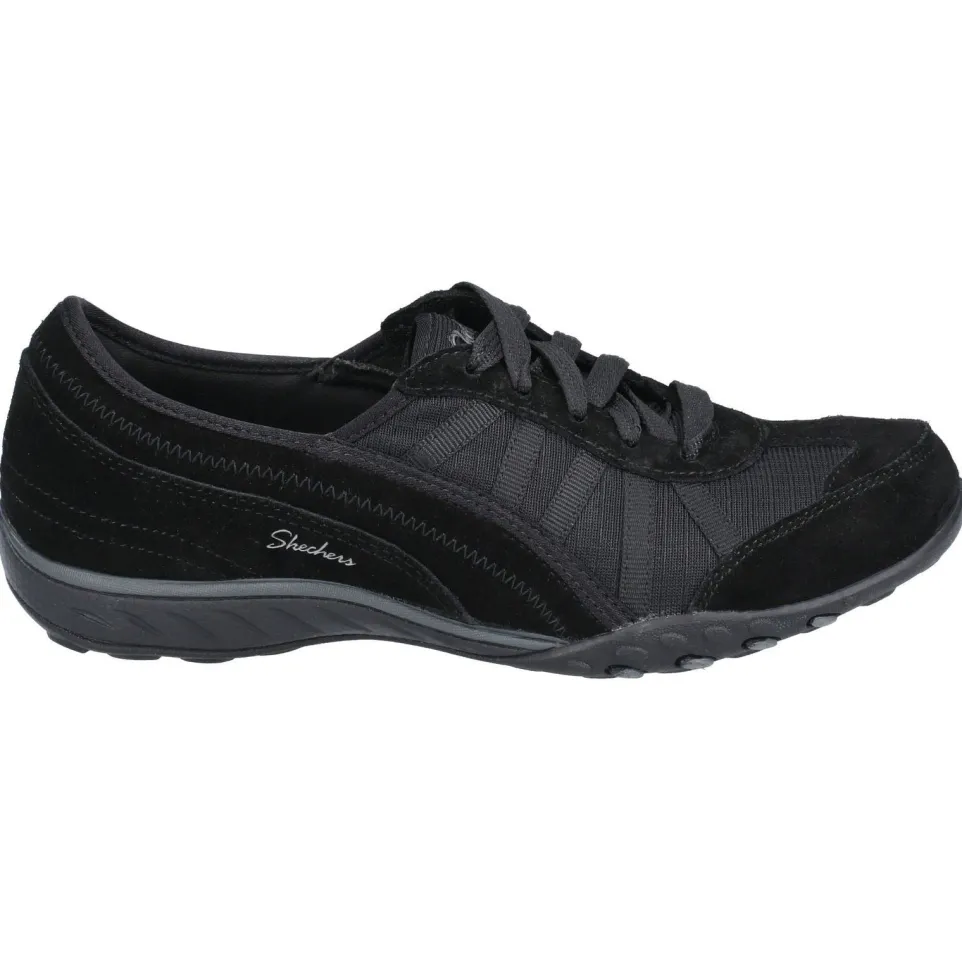 Women's Wide Fit Skechers 23845 Breathe Easy Weekend Wishes Trainers