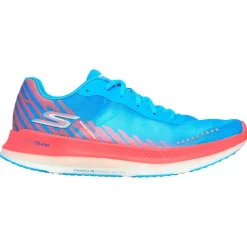 Women's Wide Fit Skechers 172004 Go Run Razor Excess Sports Trainers