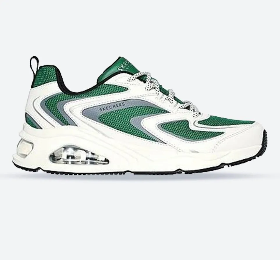 Women's Wide Fit Skechers 177424 Tres Air Uno Street Fl Air Trainers