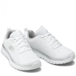 Womens Wide Fit Skechers 12615 Walking Trainers
