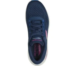 Women's Wide Fit Skechers 150051 Arch Fit 2.0 Big League Trainers