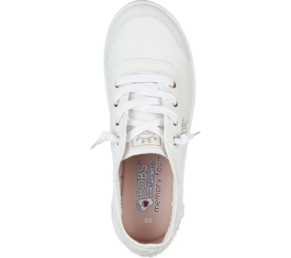 Women's Wide Fit Skechers Bobs 33492W Shoes
