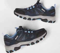 Women's Wide Fit Skechers 167003 Selmen Outdoor Trainers