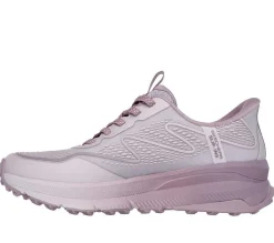 Women's Wide Fit Skechers 180157 Slip-ins Switch Back Trainers