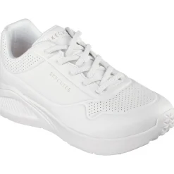 Women's Wide Fit Skechers 177289 Uno Lite Lite Work Trainers