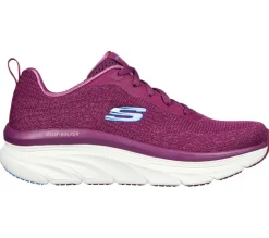 Women's Wide Fit Skechers 149815 Daily Beauty D'lux Vegan Walker Trainers
