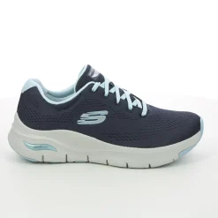 Womens Wide Fit Skechers 149057 Arch Fit Trainers