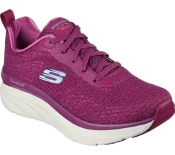 Women's Wide Fit Skechers 149815 Daily Beauty D'lux Vegan Walker Trainers