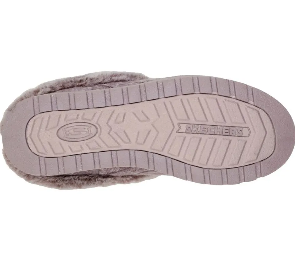 Womens Wide Fit Skechers Bobs Ice Angel 31204W Mule Slippers