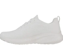 Womens Wide Fit Skechers Bobs Squad Chaos Face Off 117209 Vegan Trainers