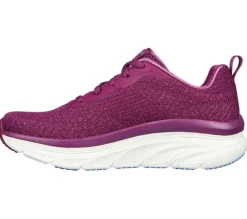 Women's Wide Fit Skechers 149815 Daily Beauty D'lux Vegan Walker Trainers
