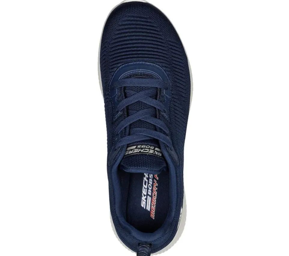 Womens Wide Fit Skechers Bobs Tough Talk-32504 Trainers