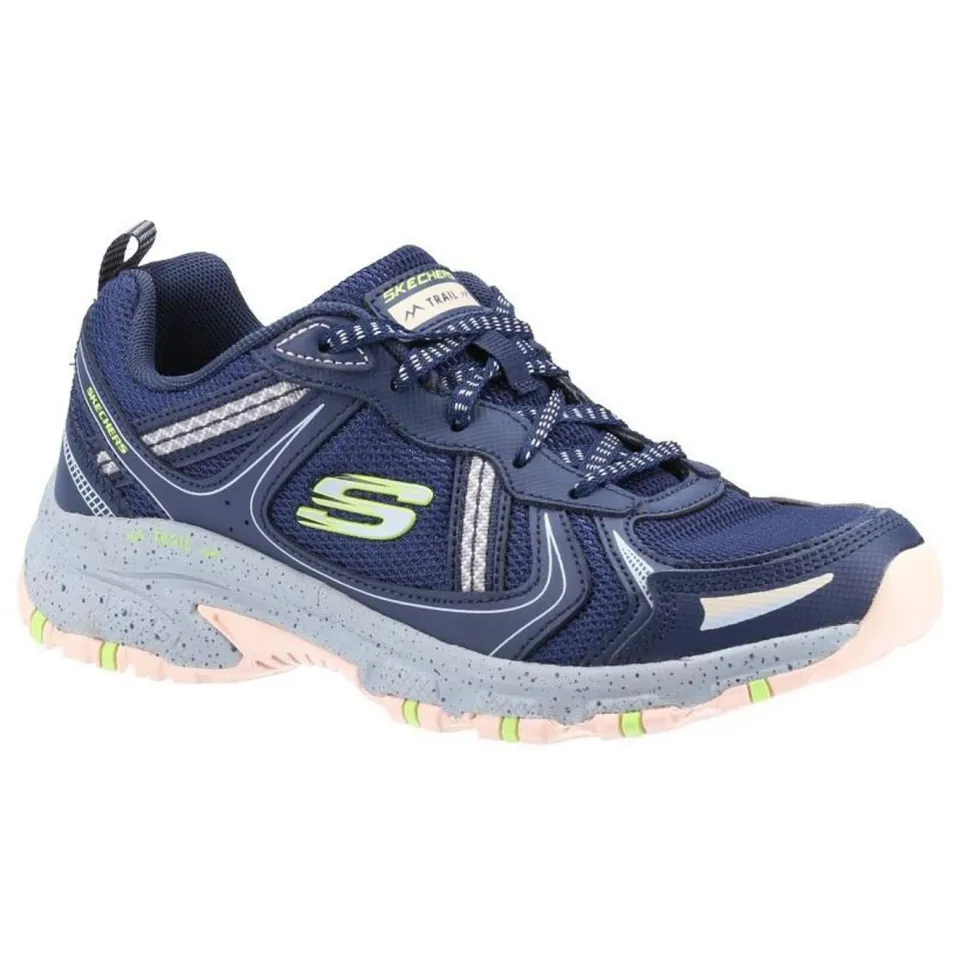 Women's Wide Fit Skechers 149820 Hillcrest Vast Adventure Trainers - Navy/Grey