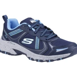 Women's Wide Fit Skechers 149820 Hillcrest Vast Adventure Trainers - Navy/Blue
