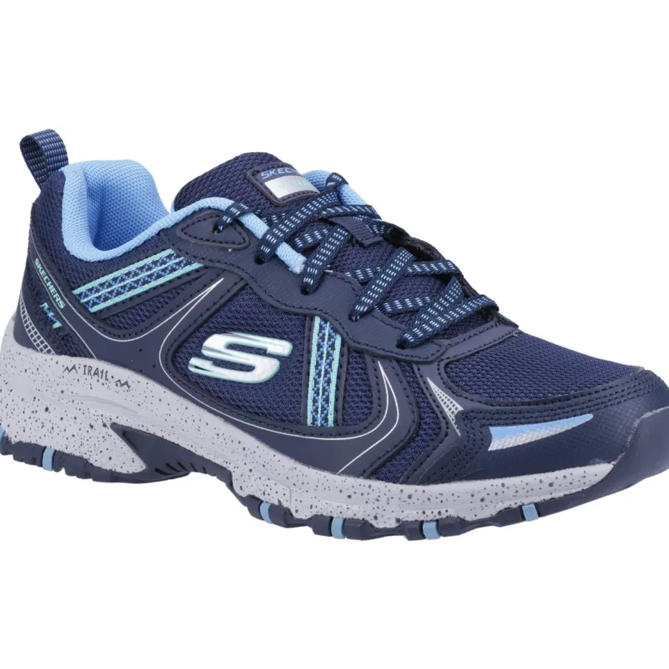 Women's Wide Fit Skechers 149820 Hillcrest Vast Adventure Trainers - Navy/Blue