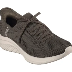 Women's Wide Fit Skechers 149710 Slip-ins Ultra Flex 3.0 Brilliant Path Trainers