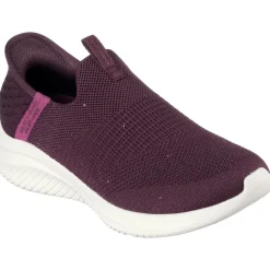 Women's Wide Fit Skechers 149594 Slip-ins Ultra Flex 3.0 Trainers