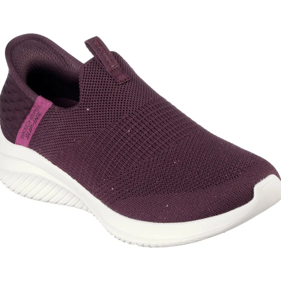 Women's Wide Fit Skechers 149594 Slip-ins Ultra Flex 3.0 Trainers