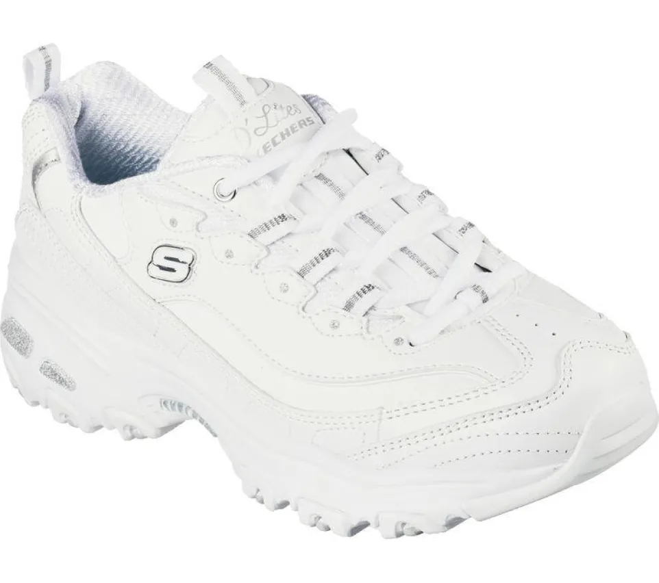 Women's Wide Fit Skechers 11931 D'lites Fresh Start Trainers