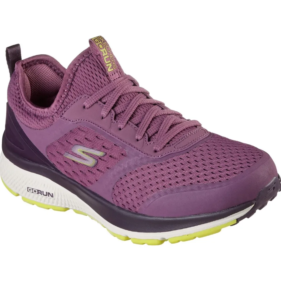 Women's Wide Fit Skechers 128276 Go Run Consistent Vivid Trainers