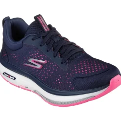 Women's Wide Fit Skechers 124933 Go Walk Workout Walker Trainers