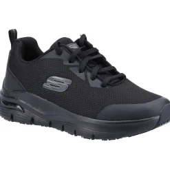 Women's Wide Fit Skechers 108019EC Arch Fit Sr Occupational Trainers