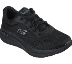 Women's Wide Fit Skechers 150051 Arch Fit 2.0 Big League Trainers