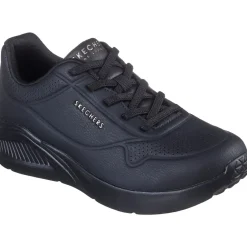 Women's Wide Fit Skechers 177289 Uno Lite Lite Work Trainers