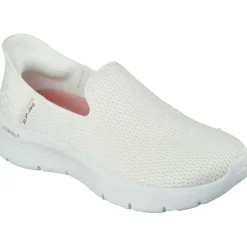 Women's Wide Fit Skechers 124963 Slip-ins Go Walk Flex Relish Trainers