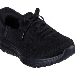 Women's Wide Fit Skechers 100736 Slip-ins Graceful First Blush Trainers
