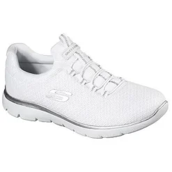 Women's Wide Fit Skechers 12980 Summits Slip On Sports Trainers
