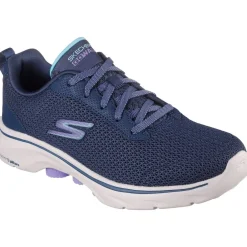 Women's Wide Fit Skechers 125263 Go Walk 7 Kaylor Trainers