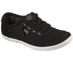 Women's Wide Fit Skechers Bobs 33492W Shoes
