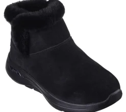 Women's Wide Fit Skechers 144400 Go Walk Arch Fit Cherish Boots