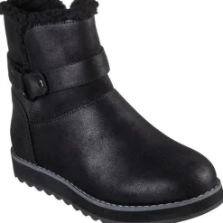 Women's Wide Fit Skechers 167615 Keepsakes 2.0 Boots - Black