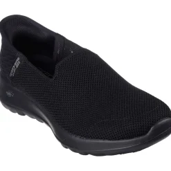 Women's Wide Fit Skechers 124641 Slip-ins Go Walk Joy Vela Shoes