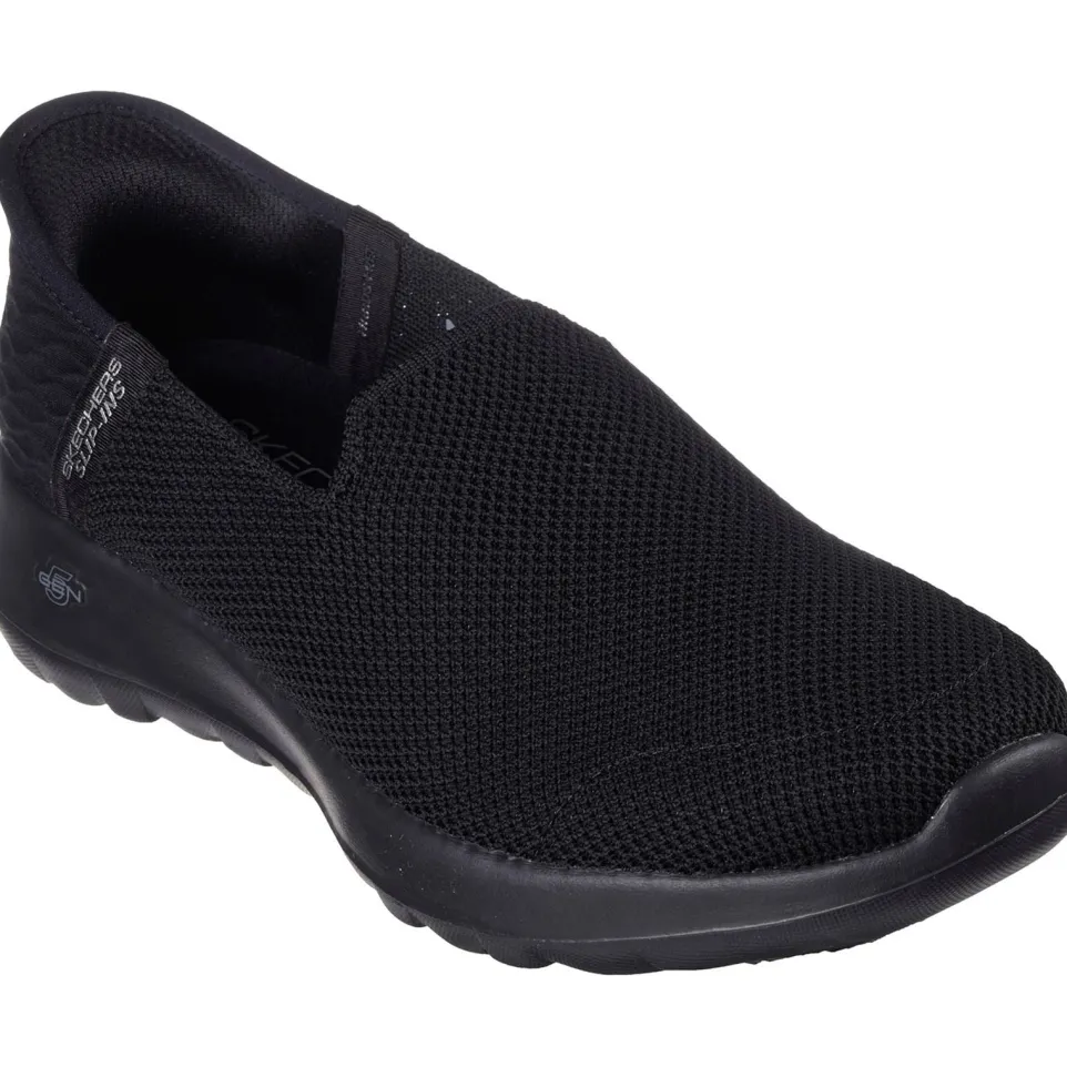 Women's Wide Fit Skechers 124641 Slip-ins Go Walk Joy Vela Shoes