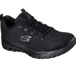Womens Wide Fit Skechers 12615 Walking Trainers