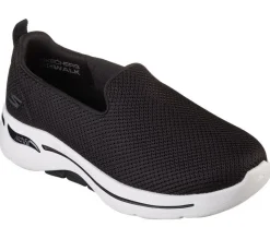 Womens Wide Fit Skechers Grateful 124401 Arch Fit Walking Trainers