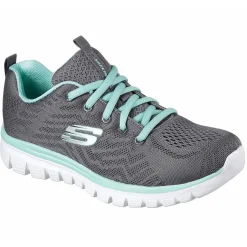 Womens Wide Fit Skechers 12615 Walking Trainers