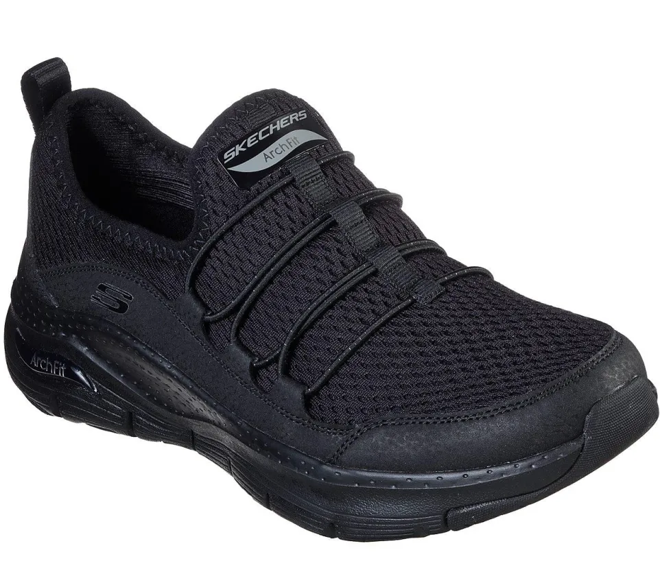 Women's Wide Fit Skechers Lucky Thoughts 149056 Arch Fit Trainers