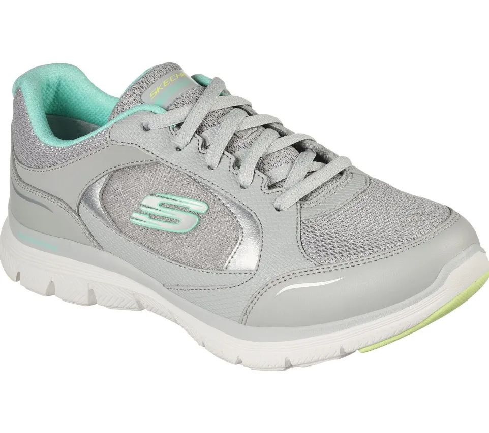 Womens Wide Fit Skechers Flex Appeal 4.0 - 149299 Walking Trainers