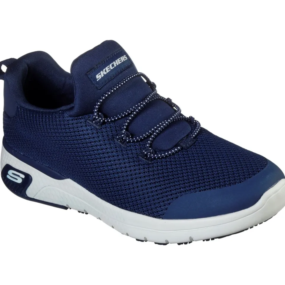 Women's Wide Fit Skechers 77281EC Marsing Waiola SR Safety Trainers