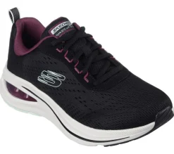 Women's Wide Fit Skechers 150131 Skech Air Meta - Aired Out Trainers