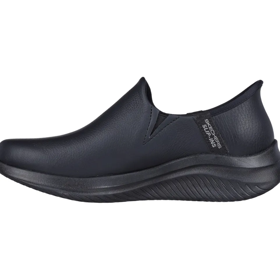 Women's Wide Fit Skechers 149593 Slip-ins Ultra Flex 3.0 All Smooth Trainers